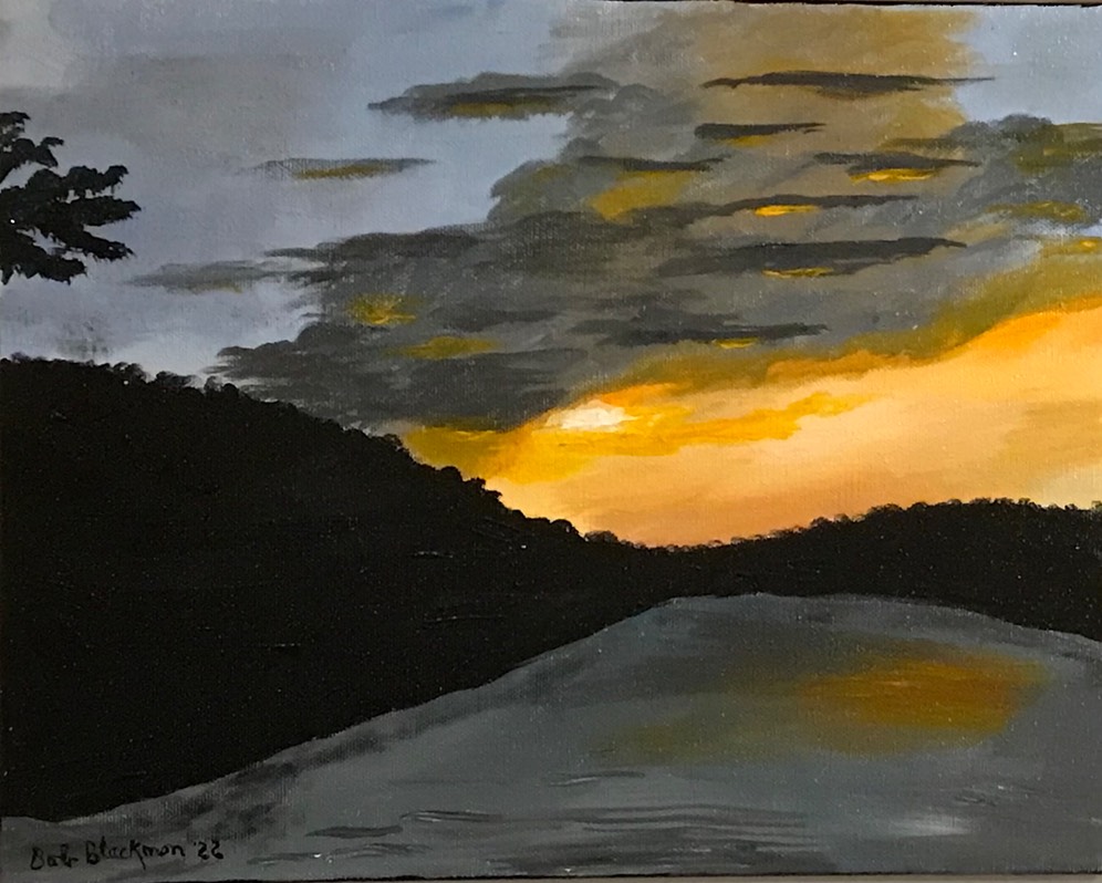 Crooked Lake Sunset