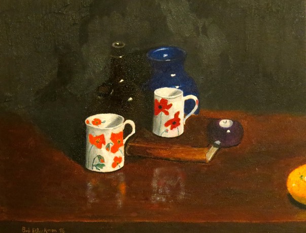Two Cups of Poppies